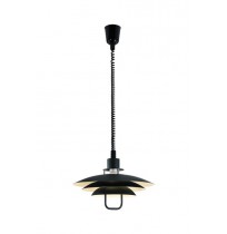 PENDANT LIGHT ISLE E27 BLACK