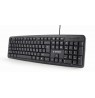Keyboard GEMBIRD KB-U-103-RU (USB 2.0, (US), black color