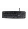 Keyboard GEMBIRD KB-U-103-RU (USB 2.0, (US), black color