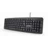 Keyboard GEMBIRD KB-U-103-RU (USB 2.0, (US), black color
