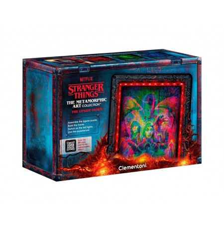 Clementoni The Metamorphic Art Collection - Stranger Things Jigsaw puzzle 520 pc(s) Television/films