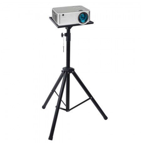 Maclean Portable Stand, for Projector, Steel, Height Adjustable, 1.08-1.85m, MC-953