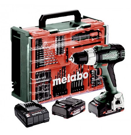 Metabo SB 18 L Impact Drill SET 2x2,0Ah +74 ACC