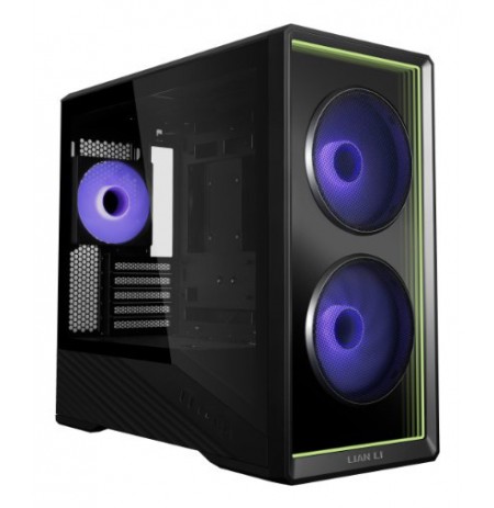Lian Li Vector V150 INF mATX Case, Tempered Glass - black