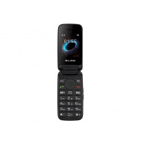 BLOW Black Phone for Seniors with a Flip Cover S24