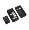 BLOW Black Phone for Seniors with a Flip Cover S24