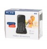 BLOW Black Senior Phone with Stand S18D