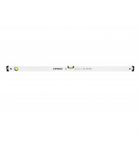 White level gauge with level and plum bob drop 2%