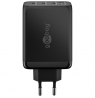 Goobay 100 W USB-C PD GaN Multiport Fast Charger, Black