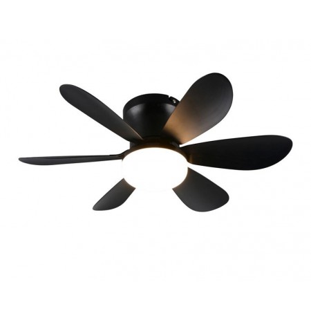 FAN WITH LIGHT REALITY 8W 850LM BLACK