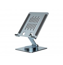 CONCEPTRONIC Tablet holder 360°/rotatable/height-adjustable grey