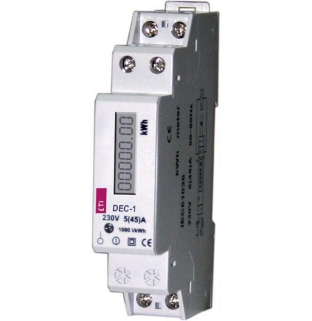 METER ELECTRICITY MODULAR 1F DEC-1