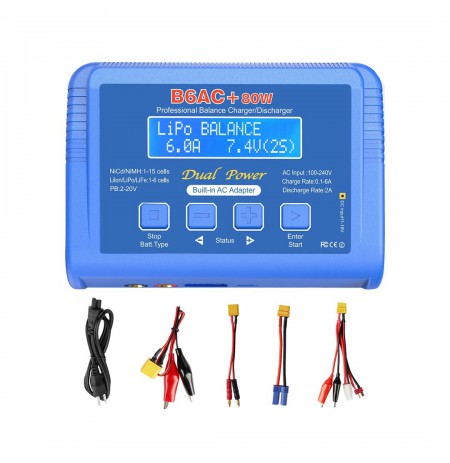 Balancing charger B6AC+ 80W E6360