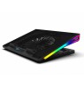 INCA Notebook Cooler 1x 185x20mm Fan/RGB/800RPM/2xUSB black retail