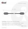 Club3D Cable USB-C 80Gbps zertifi. PD240W/8K240Hz 1,2m St/St retail