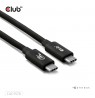Club3D Cable USB-C 80Gbps zertifi. PD240W/8K240Hz 1,2m St/St retail
