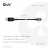 Club3D Cable   USB Typ C   DP 2.1        2m 8K120Hz St/St
