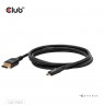 Club3D Cable   USB Typ C   DP 2.1        2m 8K120Hz St/St