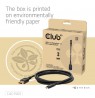 Club3D Cable   USB Typ C   DP 2.1        2m 8K120Hz St/St