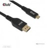 Club3D Cable   USB Typ C   DP 2.1        2m 8K120Hz St/St