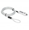 MANHATTAN Notebook lock universal 1.8m 4-digit PIN silver