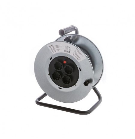EXT CORD XP17-D1 3X1.5 25M 4V REEL MET