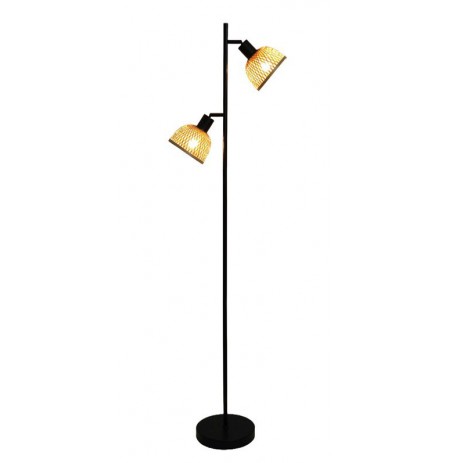 FLOOR LIGHT CORBO 2XE27 BAMBOO