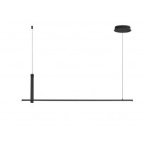 LUMINAIRE PENDANT 20W LED BLACK 1200LM