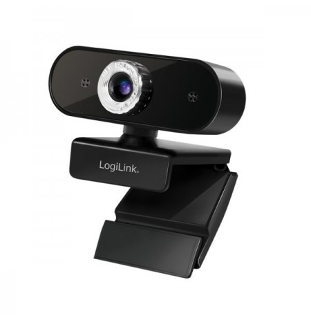 Logilink Webcam 1080p FHD Webcam + Mikrofon          black