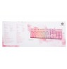 Deltaco Gaming Keyboard USB, RGB, pink, PK75
