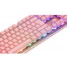 Deltaco Gaming Keyboard USB, RGB, pink, PK75