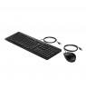 HP Keyboard+Mouse 225 set Wired Black
