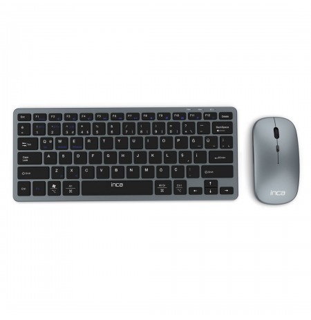 INCA Keyboard+Mouse IBK-572BT BT 3.0/5.0 Smart DE-Layout black