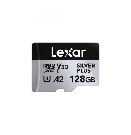 Lexar microSDXC Professional SILVER Plus UHS-I/U3/A2/4K R205/W150 (V30) 128GB