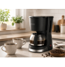 Brock CM 1501 SS Coffe Maker Capacity 1,5L 915-1080W, Black