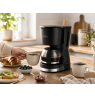 Brock CM 1501 SS Coffe Maker Capacity 1,5L 915-1080W, Black