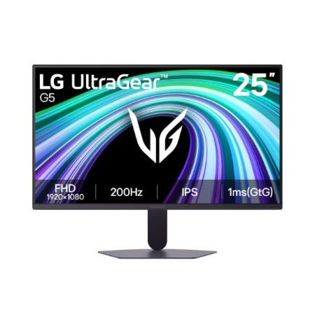 LG 25G523B-B UltraGear | 25 " | IPS | FHD | 16:9 | 200 Hz | 1 ms | 1920 x 1080 pixels | 300 cd