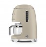Smeg DCF02MLMEU Kaffemaschine, beige , Ines de la Fressange