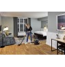 NILFISK Dry office vacuum cleaner with telescopic pipe and cable rewind 107421171