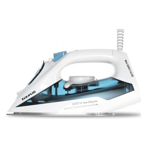 Taurus BALI 3200 X-SLIDE Dry & Steam iron Ceramic soleplate 3200 W Blue, White