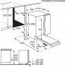 Electrolux E62LD100S Fully built-in 13 place settings