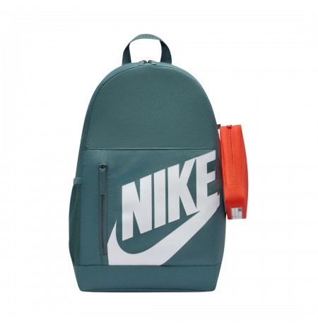 Nike Elemental Backpack green + pencil case orange HJ4186 382