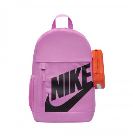 Nike Elemental Backpack pink + pencil case orange HJ4186 503