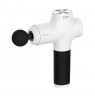 Massage gun, 8 attachments, white , REBEL ACTIVE