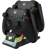 PDP Ladestation Dual Afterglow Wave black fĂĽr XBOX SeriesX
