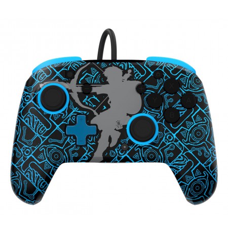 PDP Controller Rematch Wired SheikahShoot GlowintheDark Swit