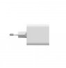 Mophie ROC GaN - wall charger, 2x USB-C, 45W (white)
