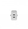 Mophie ROC GaN - wall charger, 2x USB-C, 45W (white)