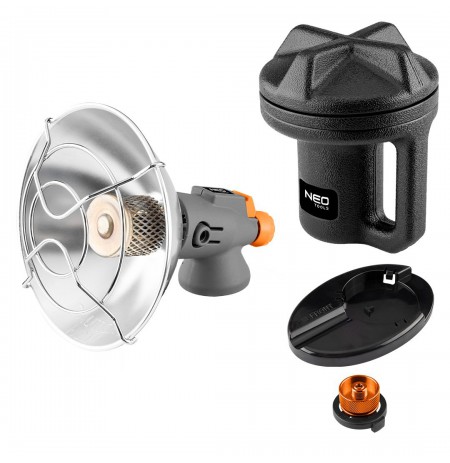 Gas cartridge radiant heater