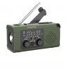 Solar radio, portable SOS emergency radio, powerbank 5000mAh, flashlight, dynamo, Kruger&Matz